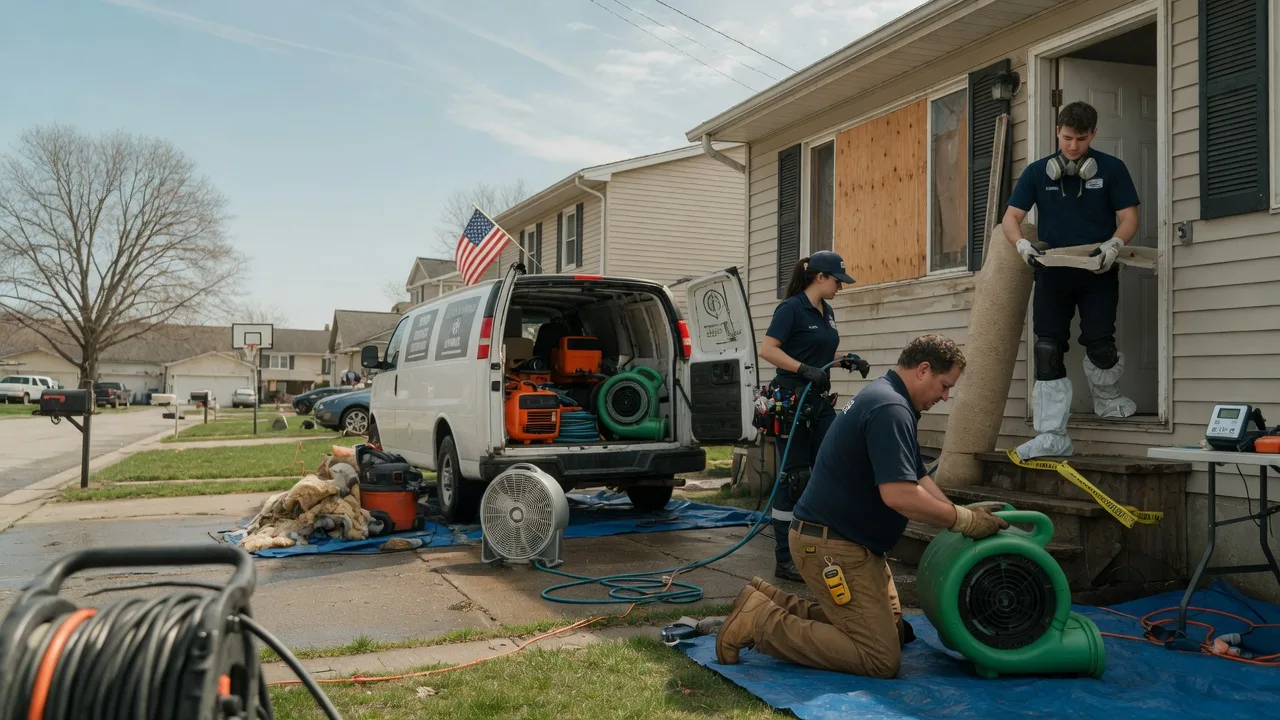 Water Damage Restoration in Vergas, MN near me